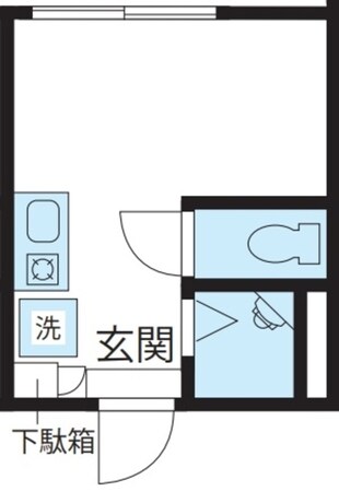 ヴェルデ西小岩の物件間取画像